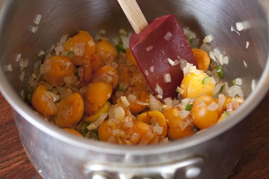 apricots for Apricot BBQ sauce