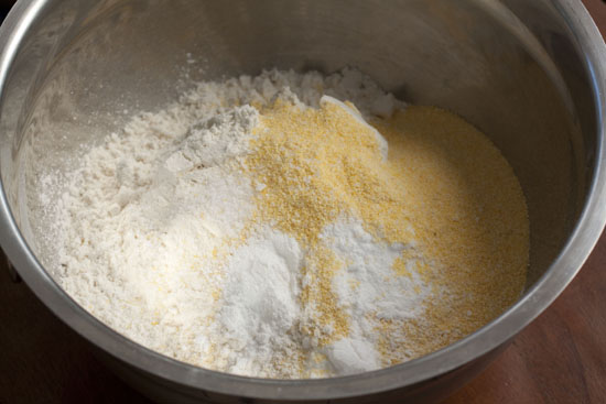 dried goods for Avocado Pound Cake