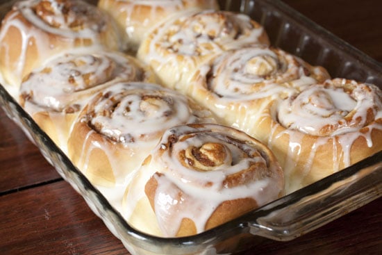 iced Date Cinnamon Rolls