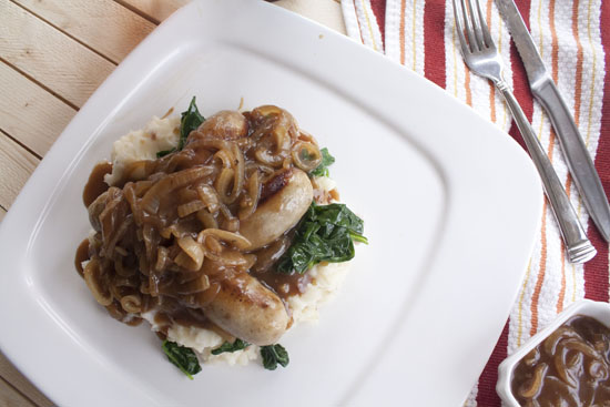 Bangers and Mash recipe - Macheesmo