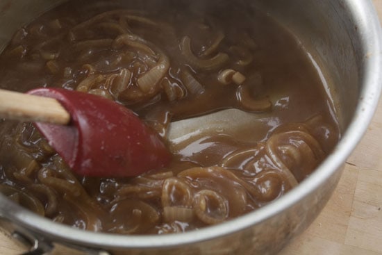 gravy for Bangers and Mash