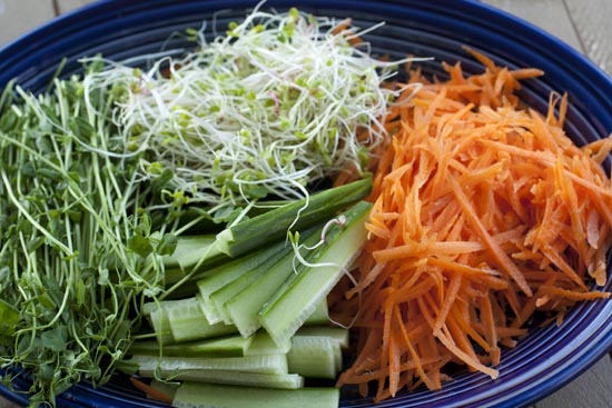 veggies for Spring Rolls