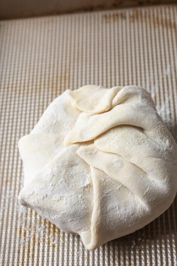 Folded over - Baked Brie Appetizer