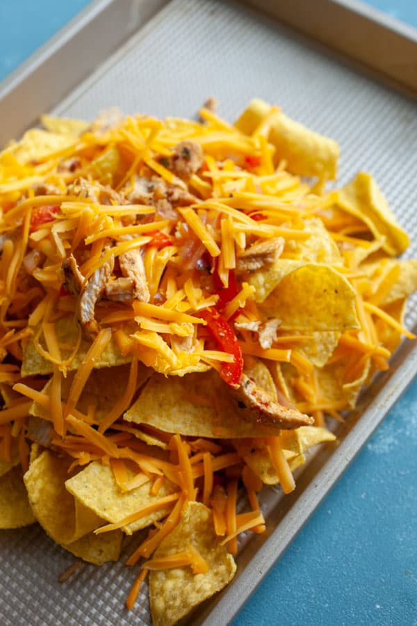 How to Make Chicken Fajita Nachos