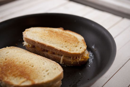 grilling - Pumpkin Grilled Cheese