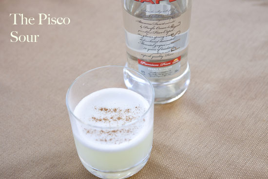 pisco sour - Egg White Cocktails