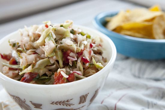 Cabbage Salsa recipe from Macheesmo