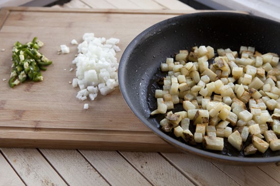 potatoes for Turkey Breakfast Tacos