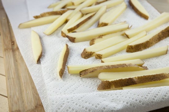 potatoes for Lomo Saltado