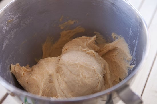 sticky dough - Sweet Potato Parker House Rolls