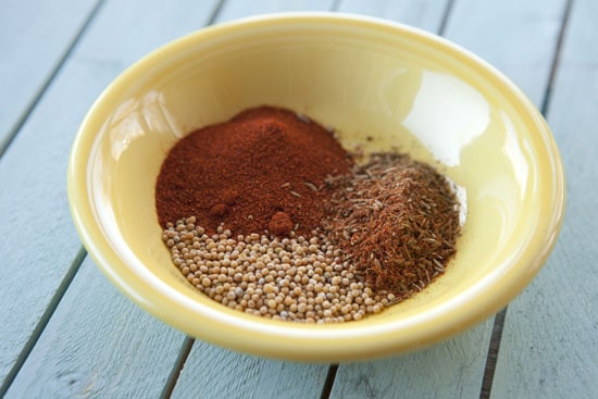 spices for Pork Vindaloo