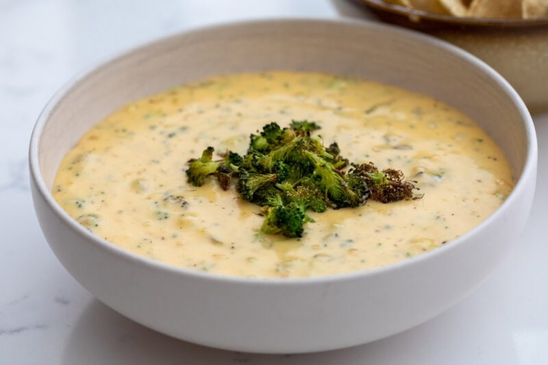 Roasted Broccoli Queso.
