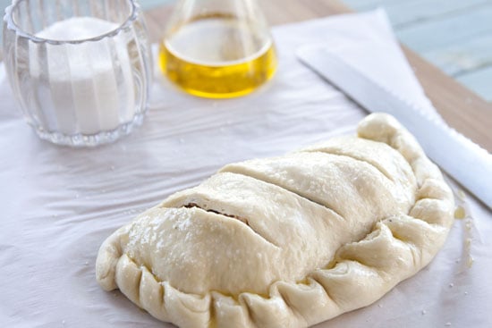 ready to bake - Sausage and Chard Calzones