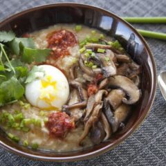 5+ Congee Vegetarian Recipe