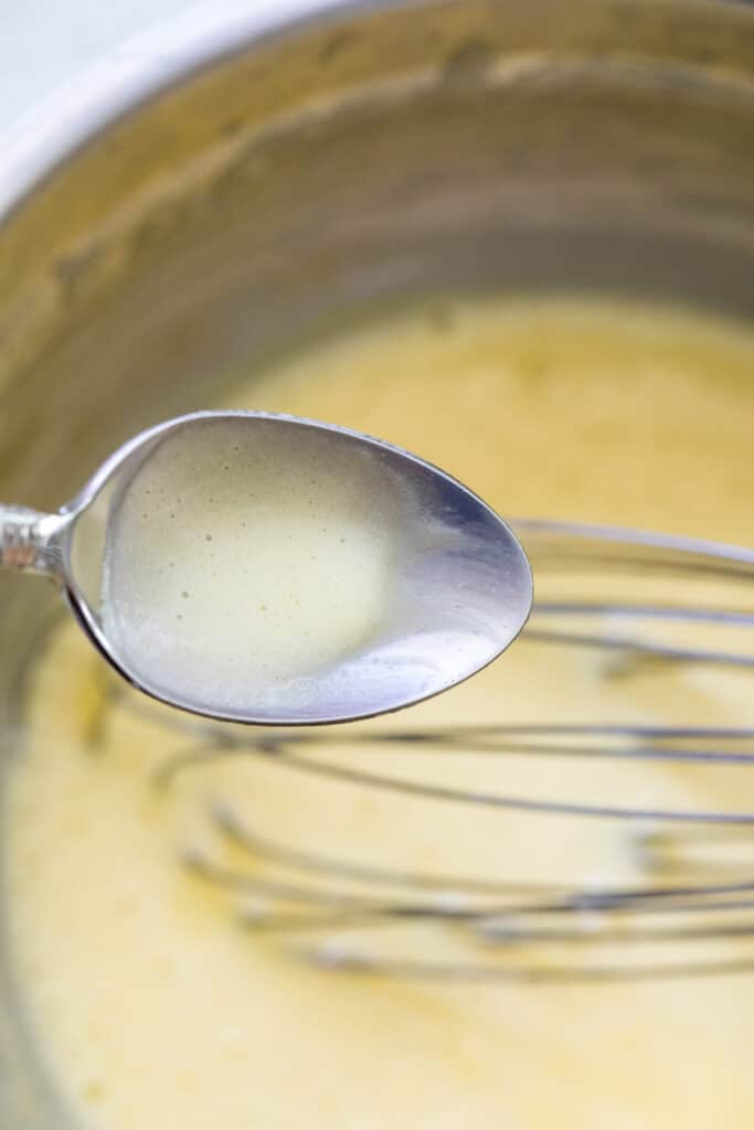 Finished Bearnaise Sauce