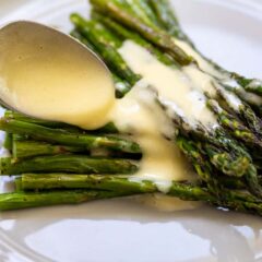 Asparagus with Bearnaise Sauce