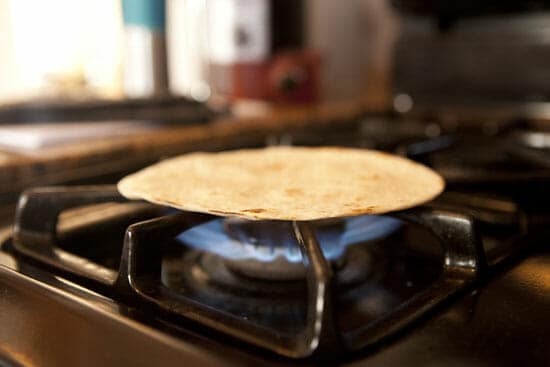 tortillas for Chorizo Tacos