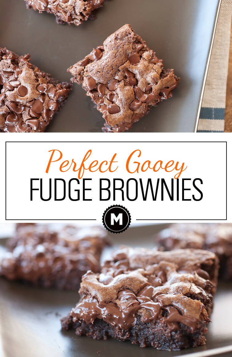 Fantastic gooey Fudge Brownies from Scratch that are dense and chocolatey. Easy to make and totally addictive.
