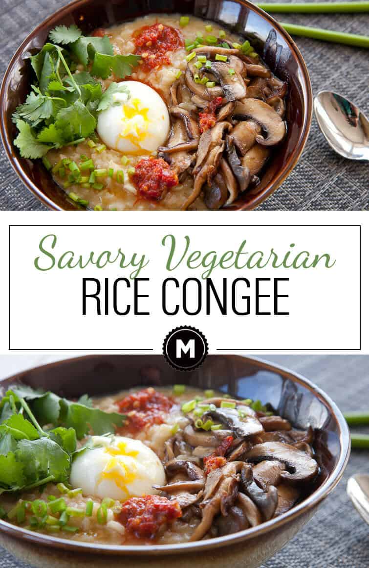 Vegetarian Congee or Jook.