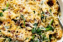 Spinach Orzo Salad