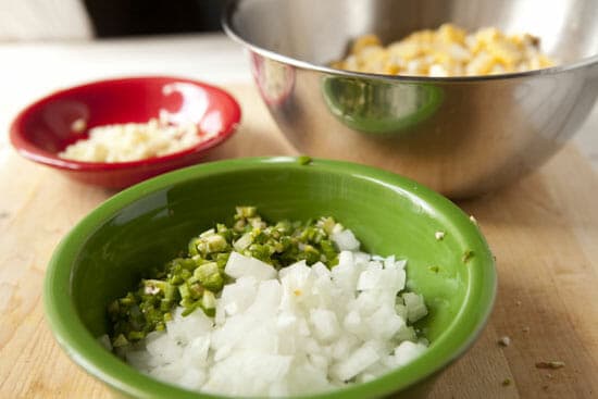 All chopped up. Mexican Chicken Skillet