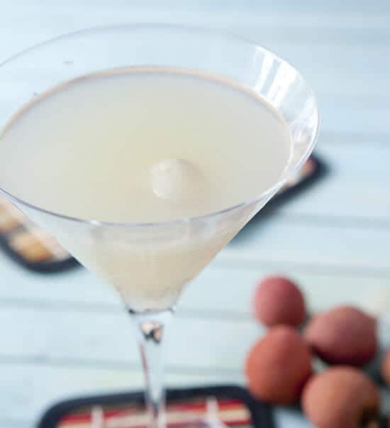 Lychee Martini from Macheesmo