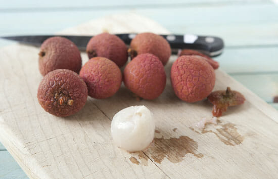 Pretty fruit! Lychee Martini via Macheesmo