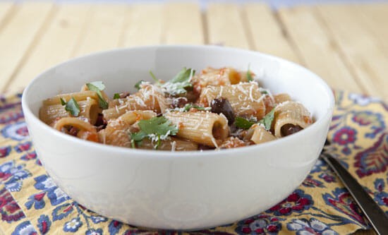 Finished business. Puttanesca Sauce from Macheesmo