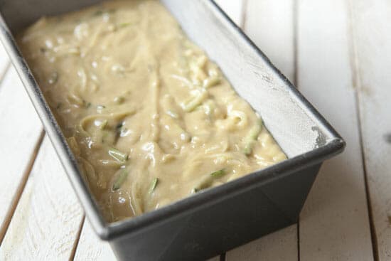Browned Butter Zucchini Bread - Ready to bake.