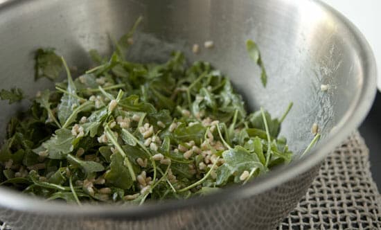 Barely see the barley - Roasted Brussel Sprout Salad