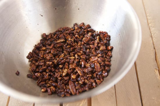 Almost too candied - Pecan Waffles