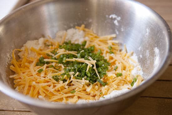 Add-ins - Cheddar and Green Onion Scones