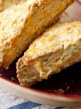 Cheddar and Green Onion Scones