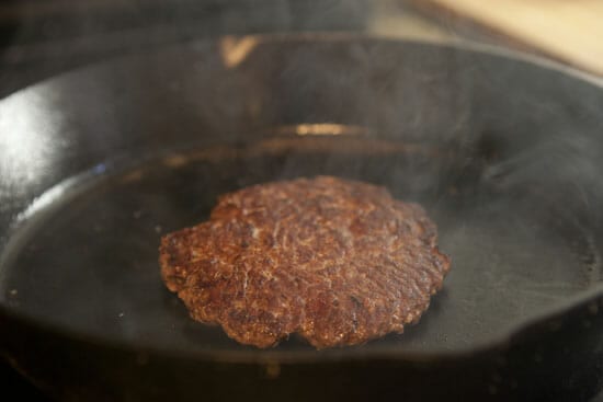 Nice crust! Homemade Smash Burgers