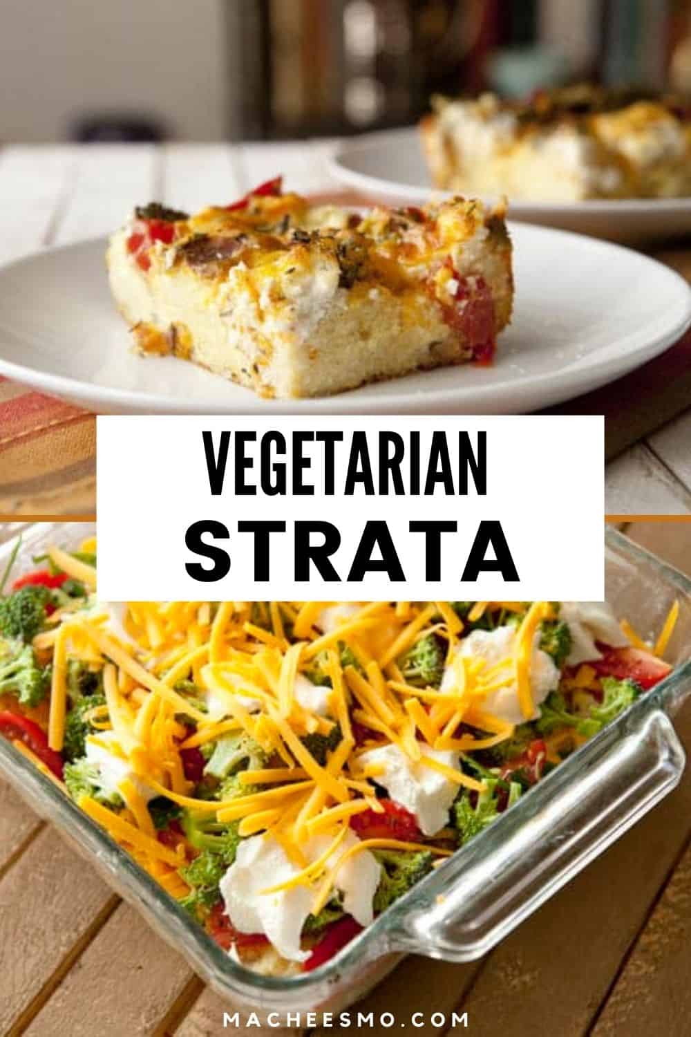 Broccoli and Cheddar Breakfast Strata ~ Crunch Time Kitchen