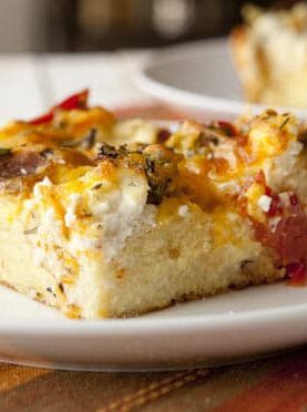 Vegetarian Strata with Broccoli