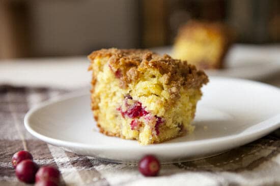 So good, Cranberry Orange Coffee Cake from Macheesmo