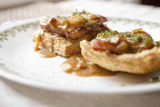 Biscuits and Red Eye Gravy - Macheesmo