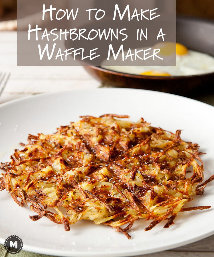 How to make perfect, crispy homemade Waffle Maker Hash Browns!
