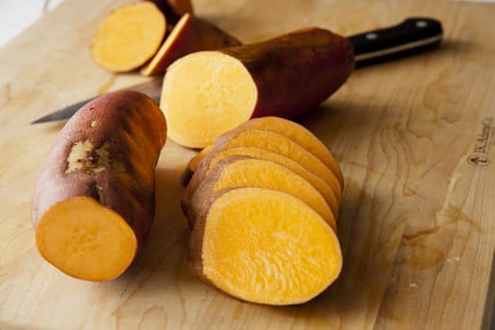 Slice 'em thick! - Sweet Potato Rounds