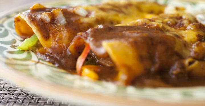 Chili Gravy Enchiladas Recipe