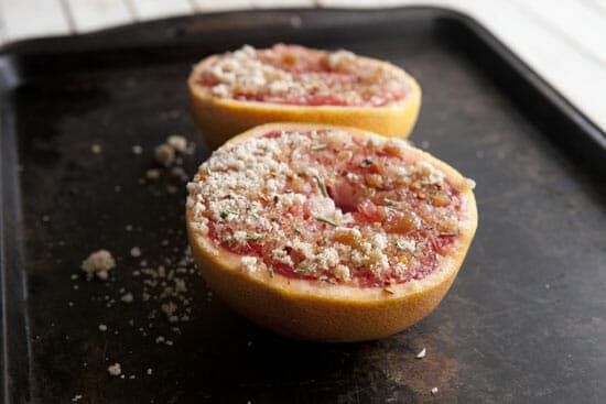 Ready to go - Broiled Grapefruit