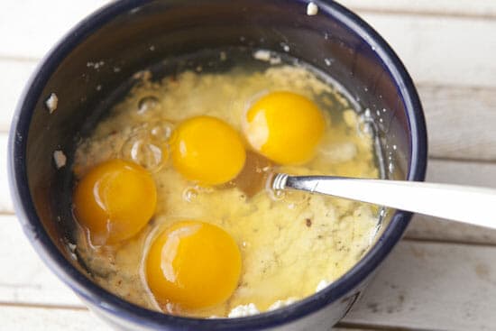 I used the yolks also - Protein Scramble