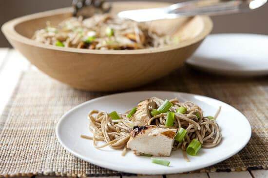 Chicken Soba Noodle Salad ~ Macheesmo