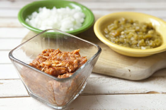 Ingredients for Chorizo Queso Dip