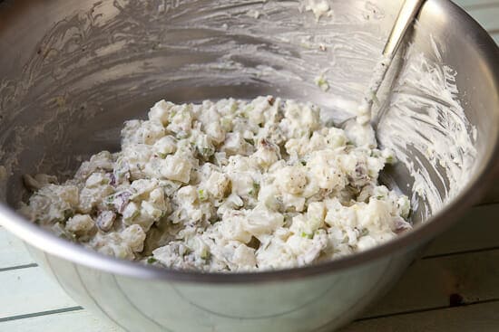 All stirred up! - Jalapeno Potato Salad