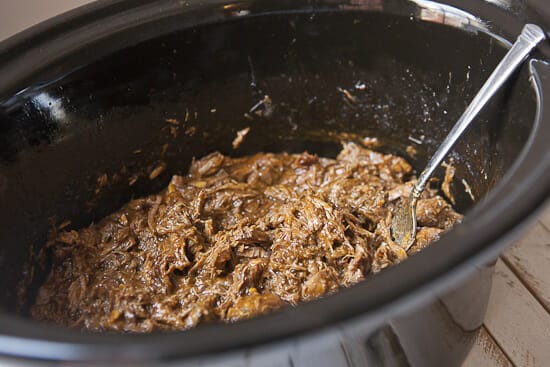 Filling - Slow Cooker Korean Beef Tacos