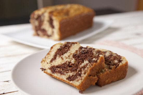 Marbled Banana Bread from Macheesmo