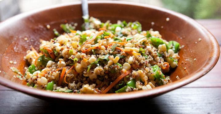 Asian quinoa Salad