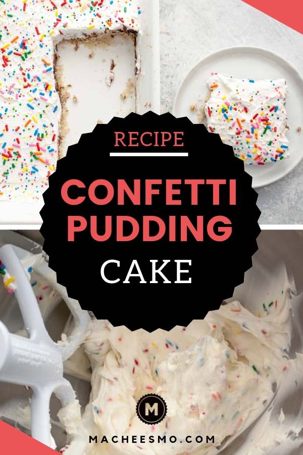 Confetti Pudding Cake